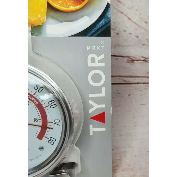 Taylor Precision Large Dial Fridge/Freezer Thermometer, Made for Durability - Picture 3 of 9